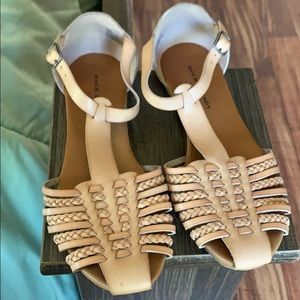 Closed toe sandals